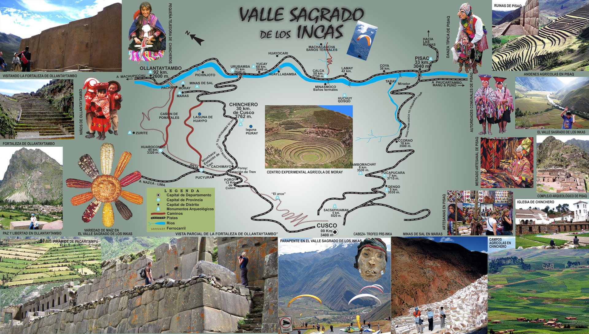 mapa valle sagrado