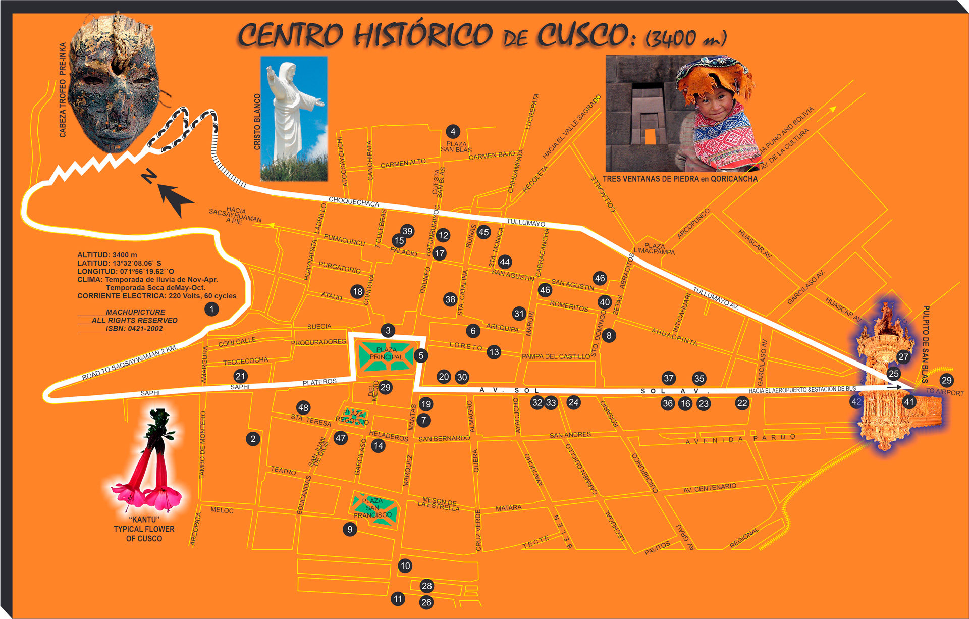 mapa puma cusco