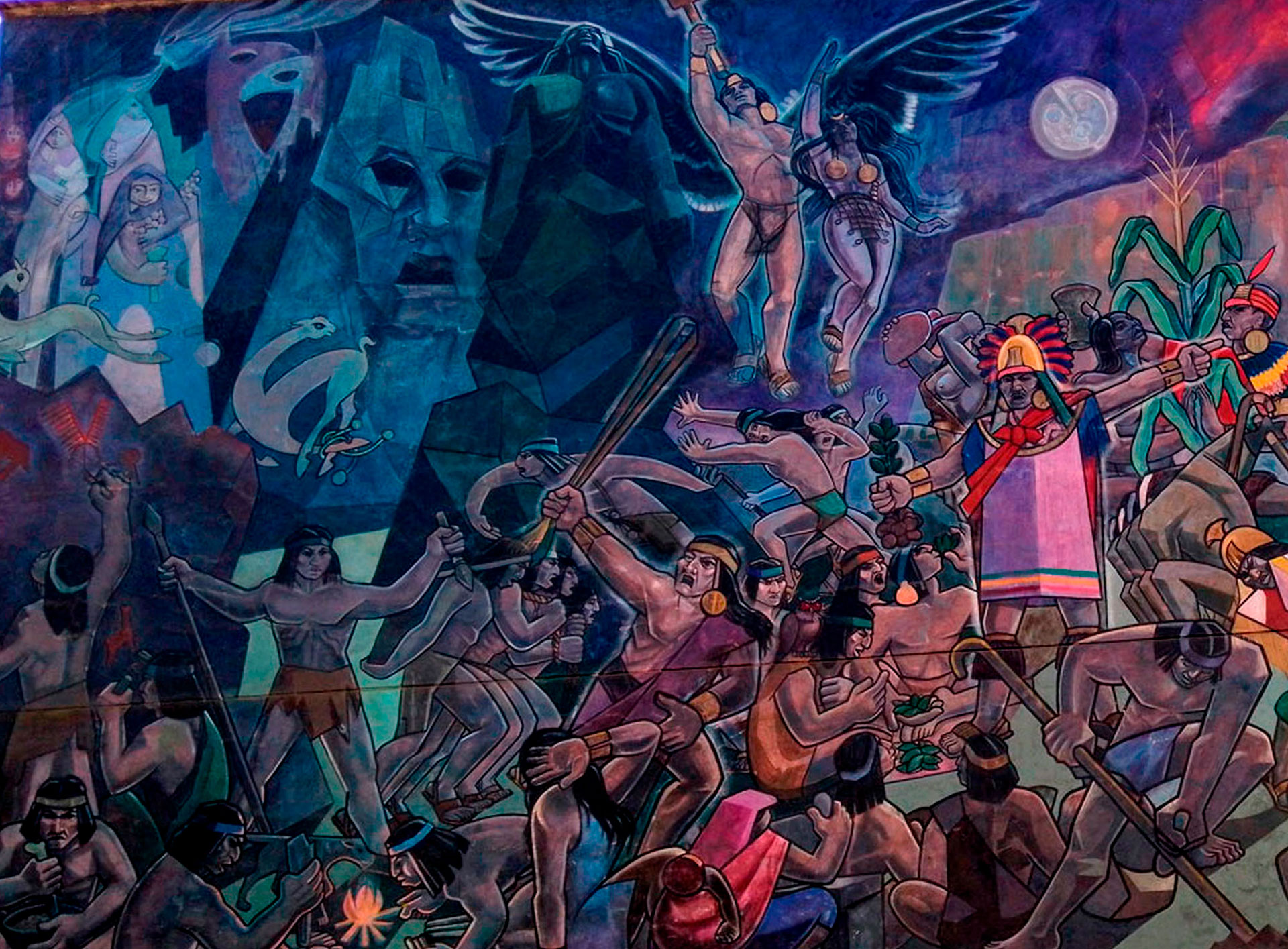 mural historia del cusco
